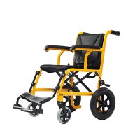 Hospital aluminium folding electric wheelchair lightweight motorized for the disabled portable wheelchair