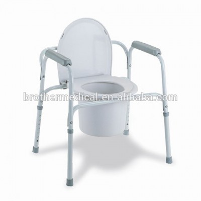 China Manufacturer plastic commode chair