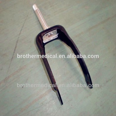 Front fork parts for wheelchair