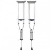 adjustable elbow crutch